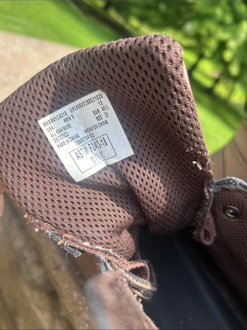Brahma Brown Steel Toe Work Boots